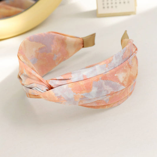 Twist top Tie-Dye headband