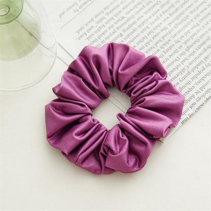 3-pack scrunchies in Pink Purple