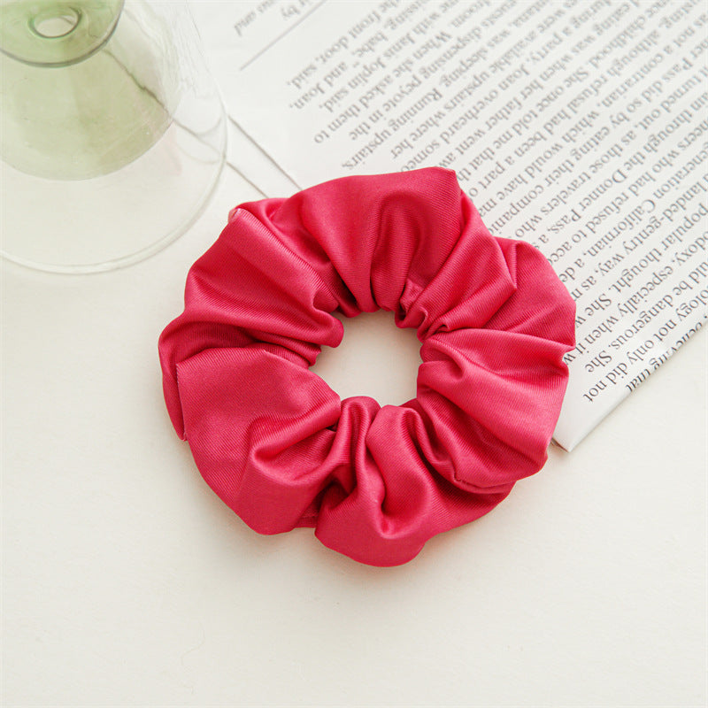 3-pack scrunchies in Pink Purple