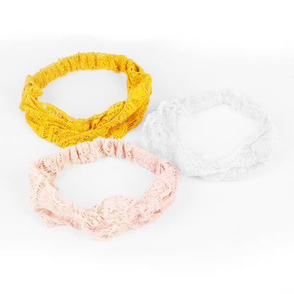 Kids lace elastic headband