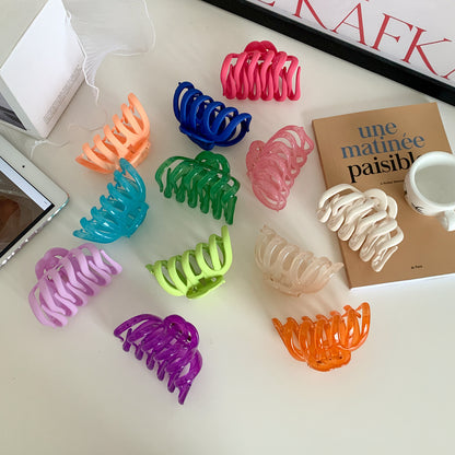 Acrylic wide hair claw