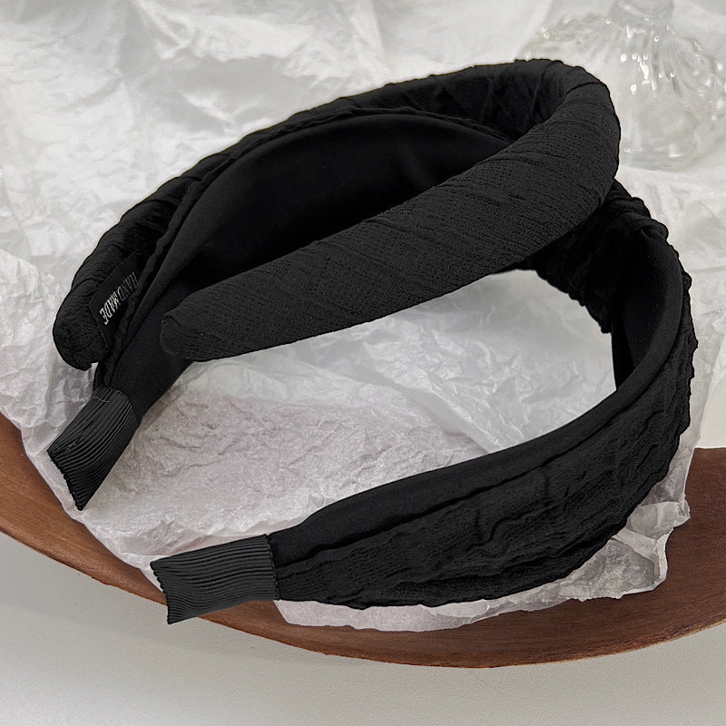 Patterned plain padded headband