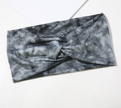 2-way stretch headband in Tie-dye prints