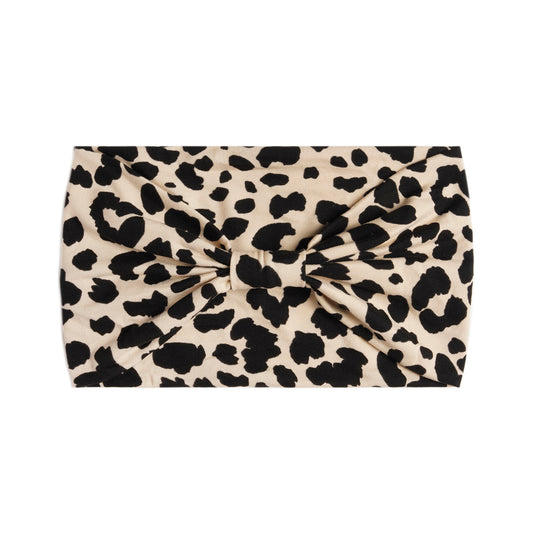 Multi-leopard printed 2-way bandanna hair band