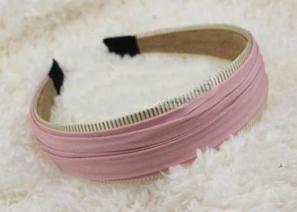 4cm-wide ruched chiffon headband