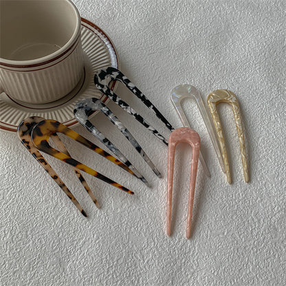 Resin hair forks / French hair pin