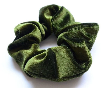 Small velvet scrunchies