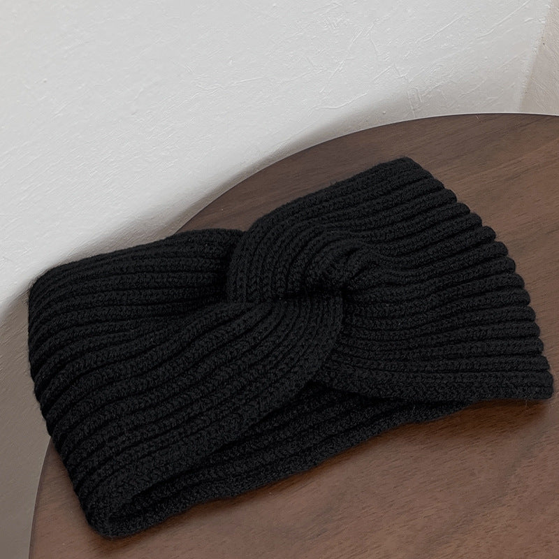 Super soft corrugated knitted headband