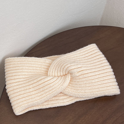 Super soft corrugated knitted headband
