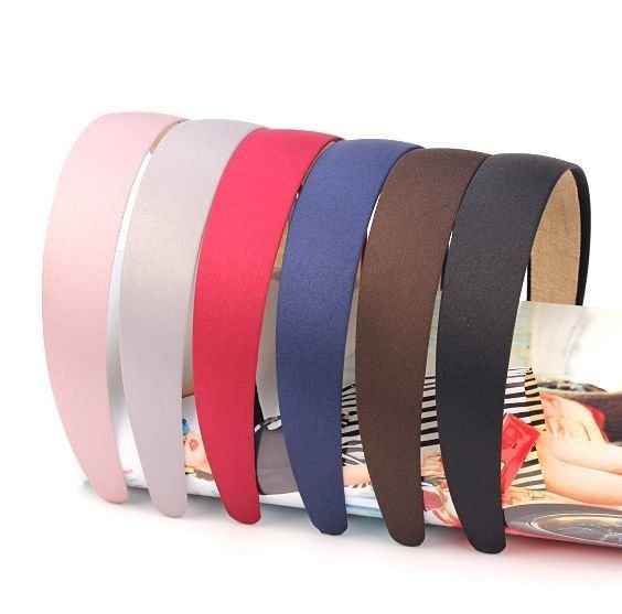 Satin deals headbands bulk